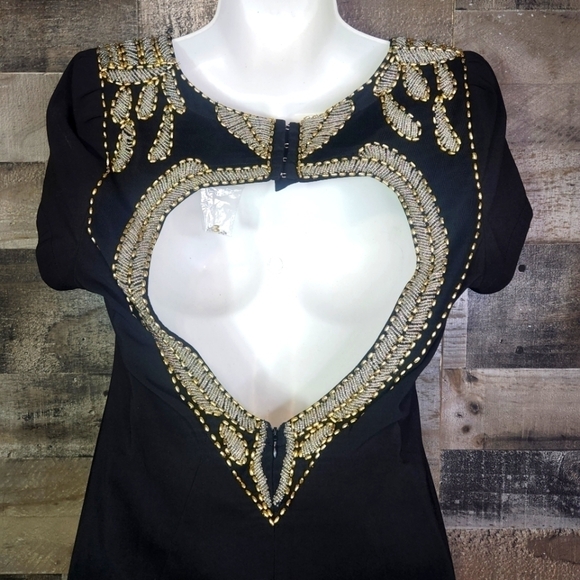 New Lulu's Window Shopping Backless Black Dress - Picture 8 of 13